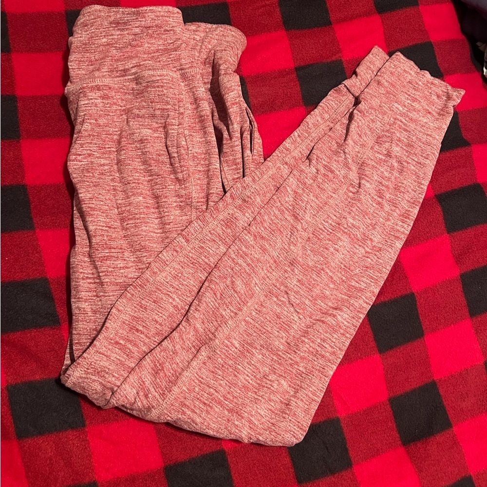 Athletic Women’s Pink & White Leggings